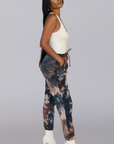 VENUS I TIE DYE JOGGERS (TAN MIX)