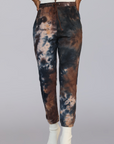 VENUS I TIE DYE JOGGERS (TAN MIX)