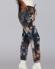 VENUS I TIE DYE JOGGERS (TAN MIX)