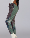 VENUS I TIE DYE JOGGERS (TAN MIX)