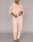 So Chic Sweatpants Set (Pastel Pink)